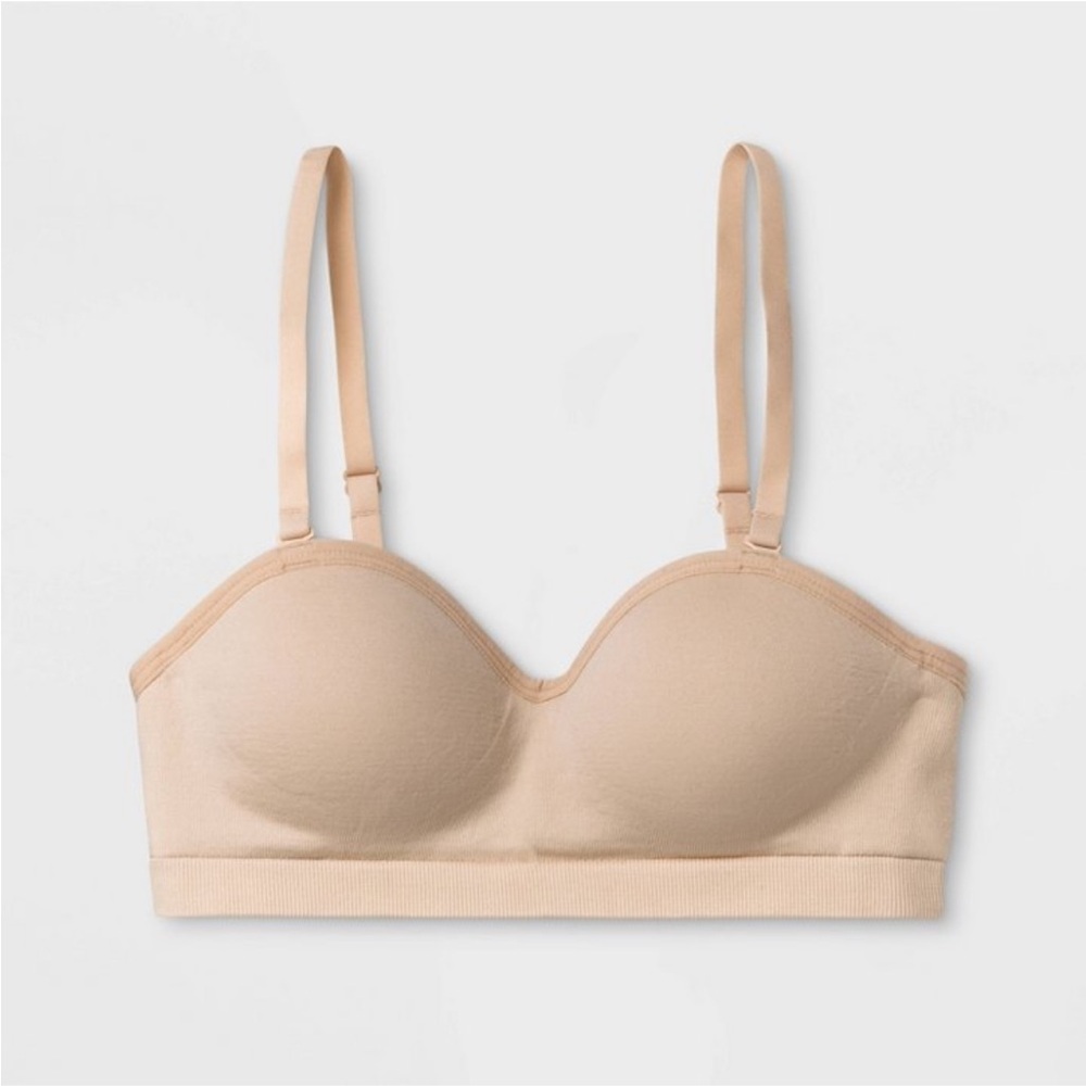 Maidenform Girls Strapless convertible bra off white 32A new with tags